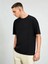 Erkek Border Baskılı Oversize T-Shirt 2