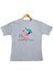 Gri Oversize Baskılı T-Shirt 1