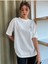 We Love Baskılı Oversize T-Shirt 4