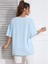 Ayıcık Baskılı Kadın Oversize T-Shirt Salaş Boyfirend 5