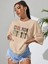 Toprak Oversize T-Shirt Cool Mom Baskılı 2