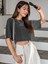 Kadın Crop Oversize Refıned Baskılı Baskılı 2