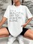 Beautiful Day Baskılı Oversize T-Shirt Salaş Boyfirend 1