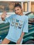 Kadın Oversize Wild And Free Baskılı T-Shirt 1