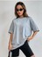 Düz Basic Unisex Oversize Salas T-Shirt Boyfriend 2