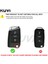 Kırmızı Vw Volkswagen Golf 7 Mk7 Tiguan Mk2 Seat Ateca Leon Fr 2 Ibiza Skoda Octavia A7 Için Tpu Araç Uzaktan Kumanda Anahtar Kılıfı Kapak Kabuk (Yurt Dışından) 2