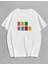 Unisex Born Genius Baskılı Oversize T-Shirt 1
