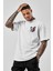 Unisex Panda Baskılı Oversize T-Shirt 1