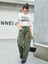 Kadın Crop Oversize Fabulous Baskılı 1