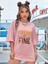 Everything's Fine Baskılı Oversize T-Shirt Salaş Boyfirend 1