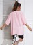 Ayıcık Baskılı Kadın Oversize Salas T-Shirt Boyfriend 3