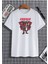 Unisex Bulls Baskılı Oversize T-Shirt 1