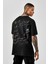 Oversize Cool Dude Baskılı Siyah Tshirt 1
