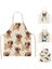 Wqtf2715 Stili 38X47Cm Çocuk Boyutu Keten Köpek Baskılı Mutfak Önlüğü Unisex Yemek Partisi Pişirme Önlüğü Komik Önlük Temizlik Önlüğü Wqtf27 (Yurt Dışından) 2