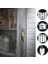 Lock - 604EURD - Şifreli Kilit Pirinç Finish 40 mm 2