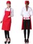 No.3 Tarzı Renkli 9 Renk Unisex Yemek Pişirme Hizmet Mutfak Önlüğü Tabard Kafeterya Barmen Şef Bbq Önlüğü Hizmet Üniforması (Yurt Dışından) 2