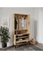 Valentino Wood Raflı,kapaklı,aynalı AYAKKABILIK/VESTİYER/PORTMANTO(MDF) 3