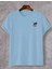 Erkek Minimal Palmiye Baskılı Sokak Stili Şort T-Shirt Takım Oversize Salaş 1
