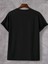 Erkek Minimal Palmiye Baskılı Sokak Stili Şort T-Shirt Takım Oversize Salaş 1