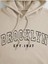Brooklyn New York Baskılı Bisiklet Yaka Ünisex Oversize Sweatshirt 2