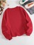 Wifey 2024 Evli Baskılı Bisiklet Yaka Kadın Oversize Sweatshirt 3