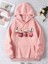 Coffe Baskılı Kapüşonlu Unisex Oversize Salaş Sweatshirt 1