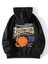 Basketball 76 Baskılı Ünisex Kapüşonlu Oversize Sweatshirt 1