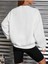 Pretty Girl Afiş Baskılı Bisiklet Yaka Ünisex Siyah Oversize Sweatshirt 3