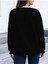 Minimal 3lü Kalp Baskılı Bisiklet Yaka Unisex Oversize Sweatshirt 2