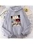Naruto Anime Kolları Baskılı Oversize Kapüşonlu Sweatshirt 1