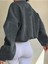 Unisex Do What Makes Baskılı Bisiklet Yaka Baskılı Oversize Sweatshirt 2