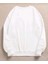 Çiçek Cep Baskılı Bisiklet Yaka Salaş Eşofman Üstü Oversize Sweatshirt 2