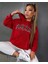 Bhvr Baskılı Ünisex Kapüşonlu Oversize Sweatshirt 1