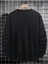 Wake Baskılı Siyah Bisiklet Yaka Ünisex Oversize Sweatshirt 2