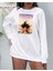 Milli Voleybol Takımı Vargas Filenin Sultanları Bisiklet Yaka Beyaz Ünisex Oversize Sweatshirt 1