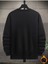 George Washington Baskılı Siyah Bisiklet Yaka Oversize Sweatshirt 2