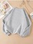 Shot Baskılı Bisiklet Yaka Unisex Oversize Sweatshirt 3