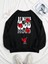 Always Good Mood Baskılı Bisiklet Yaka Ünisex Siyah Oversize Sweatshirt 2
