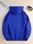 Unisex Anime Kediler Kapşonlu Baskılı Oversize Sweatshirt 2