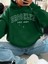 Brooklyn New York Baskılı Kapüşonlu Unisex Oversize Sweatshirt 1