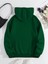 Brooklyn New York Baskılı Kapüşonlu Unisex Oversize Sweatshirt 2