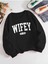 Wifey 2024 Evli Baskılı Bisiklet Yaka Kadın Oversize Sweatshirt 5