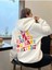 Be The Energy Baskılı Ünisex Beyaz Kapüşonlu Oversize Sweatshirt 2
