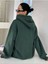Bhvr Baskılı Ünisex Kapüşonlu Oversize Sweatshirt 2