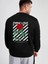 Unisex Make Love Baskılı Oversize Sweatshirt 1