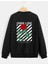 Unisex Make Love Baskılı Oversize Sweatshirt 3