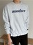 Another Baskılı Gri Bisiklet Yaka Oversize Sweatshirt 2