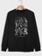 Unisex Plan For Baskılı Sweatshirt 3iplik 1