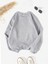 Unisex Yıldızlı Gece Baskılı Oversize Bisiklet Yaka Sweatshirt 2