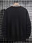 Los Angeles Baskılı Bisiklet Yaka Ünisex Siyah Oversize Sweatshirt 3